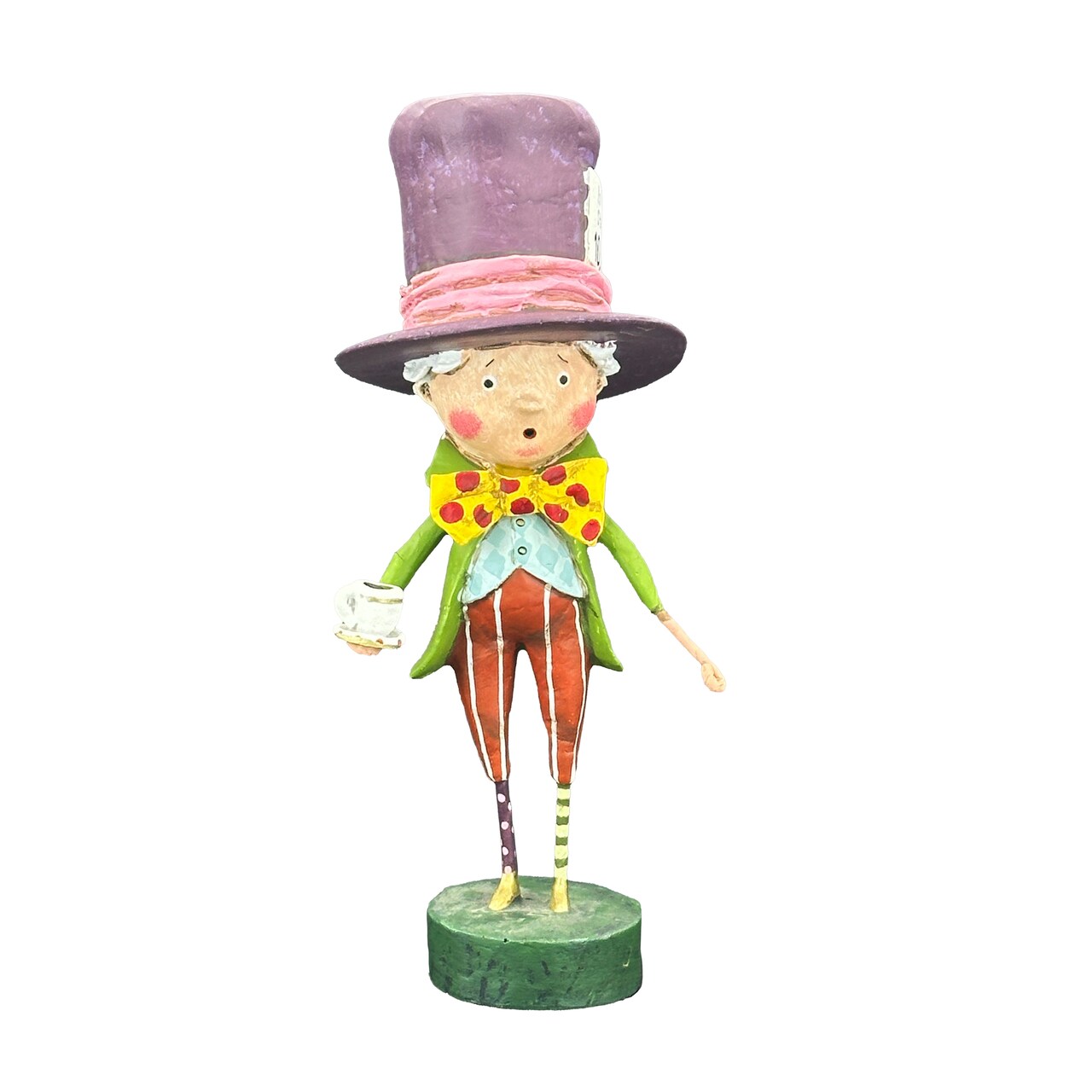 Lori Mitchell Alice in Wonderland Collection: Mad Hatter Figurine